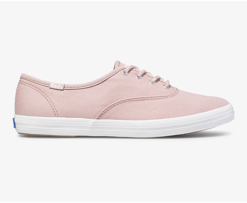 Basket Keds Femme Rose - Champion Solids - 749-JGRHKA